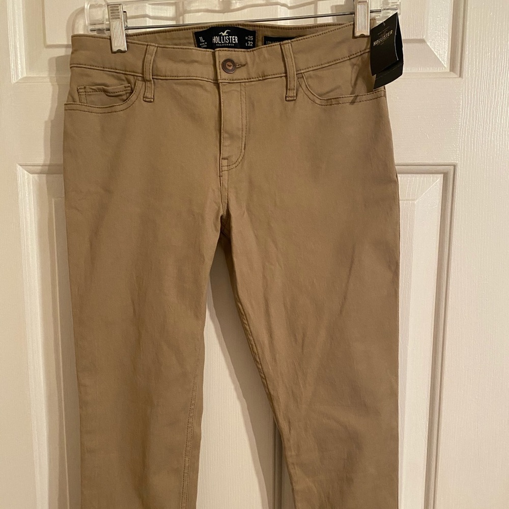 NWT Hollister Tan Jeans